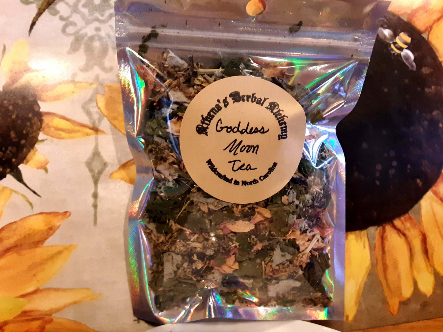 Goddess Moon Tea- Hormone Balance, Sleep aid, Anxiety Relief,Sleep Tea, Tea bags included - Athena's Herbal Alchemy