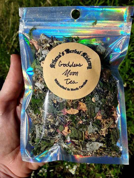 Goddess Moon Tea- Hormone Balance, Sleep aid, Anxiety Relief,Sleep Tea, Tea bags included - Athena's Herbal Alchemy