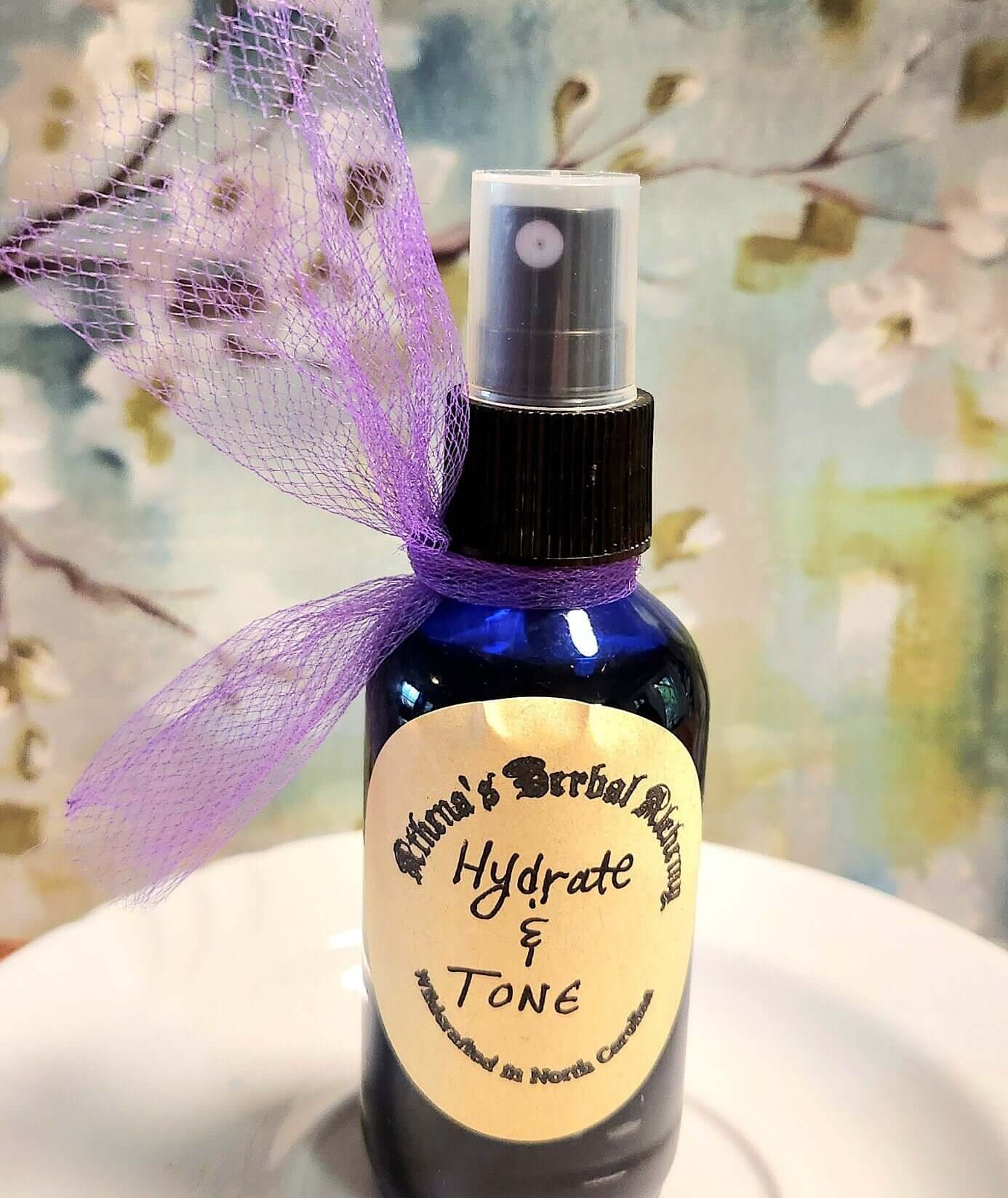 Hydrating Toner Mist~2 oz ~Lavender, White Sage, Rosemary, Aura Room Smudge Spray, Infusion, Organic - Athena's Herbal Alchemy